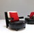 Metal Set of Mod. Baisity Armchairs by Antonio Citterio for B&B Italia, 1980s For Sale - Image 7 of 15