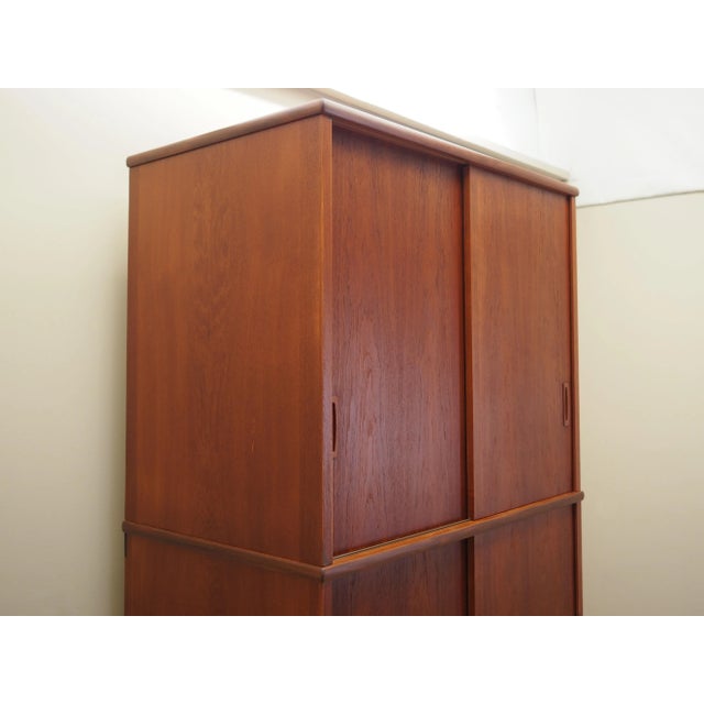 1970s Danish Teak Wardrobe, Denmark, 1970s For Sale - Image 5 of 18
