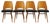 Dining Chairs by Radomir Hoffman for Ton, 1950s, Set of 4 For Sale