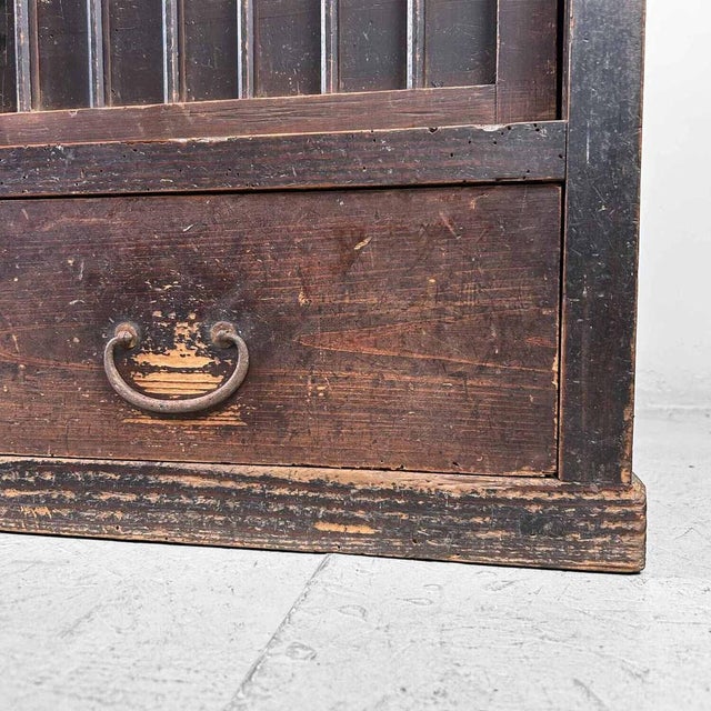 Japanese Meiji Period Tansu Storage Cabinet For Sale - Image 5 of 17