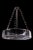 Contemporary Pierre Med Chandelier in Nickel Finish For Sale - Image 3 of 3