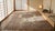 Amazing Tan-Ecru Background Color Medallion Design Antique Persian Kirman Laver Rug For Sale - Image 15 of 15