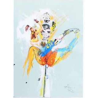 Sergio Barletta, Circus of the Sun No. 2, 1990s, Mixed Media Collage For Sale