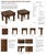 Mission Late 20th Century Pair of Old-World Rustic Hacienda End Tables — Solid Wood & Forged Iron — Restored Finish With Patina Preserved For Sale - Image 3 of 4