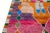 1960s Vintage Boujad Moroccan Handmade Geometric Multicolor Berber Wool Rug For Sale - Image 5 of 12