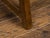 French 19th Century Walnut Console Table with Trestle Base and Iron Stretchers For Sale - Image 4 of 12