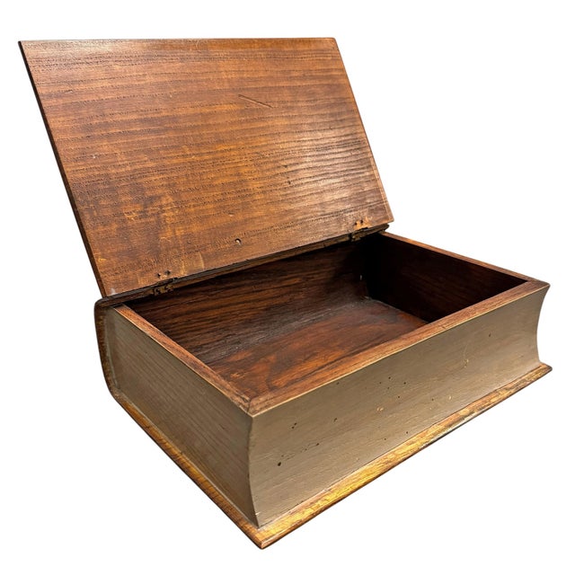 English English Folk Art Book Box For Sale - Image 3 of 12