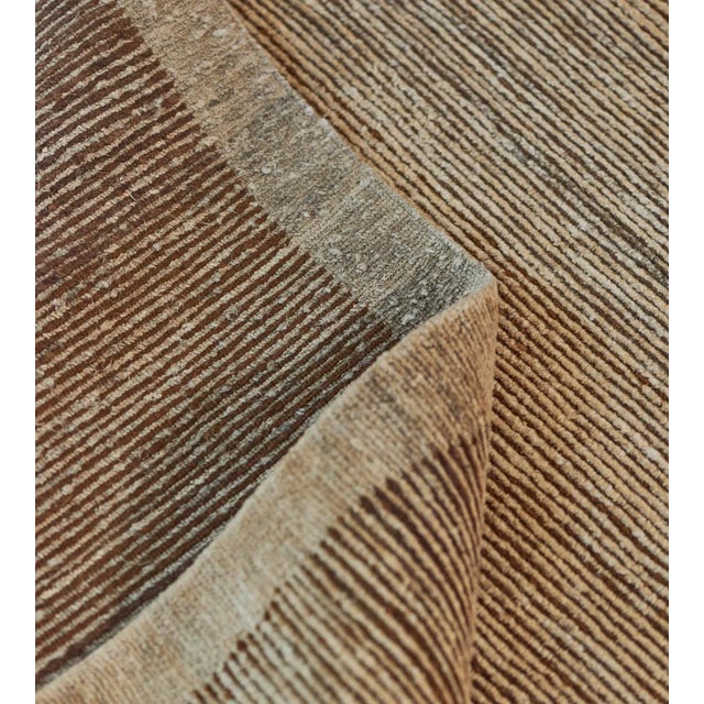 2020s Handwoven Flatweave Hemp Rug 8x10 For Sale - Image 5 of 8