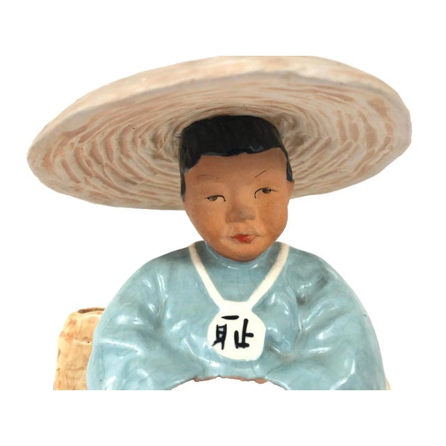 This piece is an adorable vintage ceramic planter Holder by McCarty Bros. Made in California, United States during the...