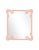 Contemporary Fleur Home Carnival St. Roch Rectangle Mirror in Salmon Berry, 36x48 For Sale - Image 3 of 3
