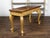 English 1800s Giltwood Console Table with Mahogany Top and Vitruvian Scrolls For Sale - Image 4 of 12