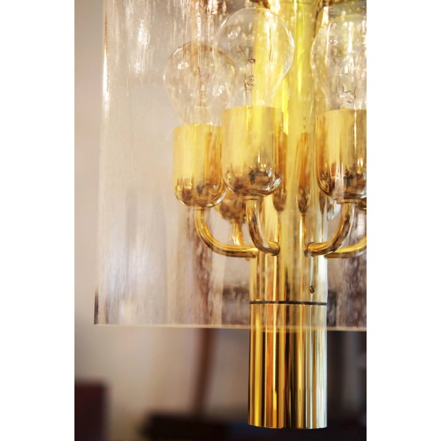 Vintage Pendant Light 4298 from Glashütte Limburg For Sale - Image 4 of 16