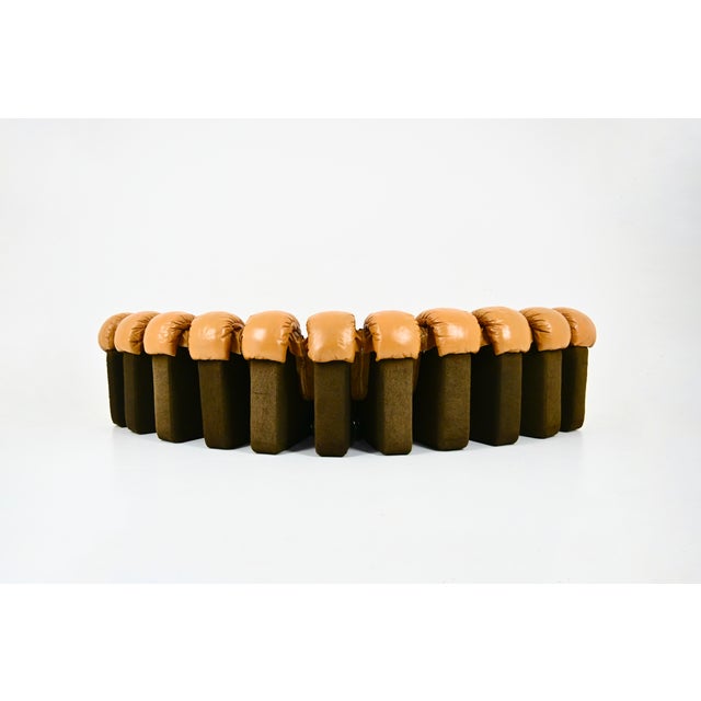 Modular DS-600 Sofa by Berger, Peduzzi, Vogt & Ulrich for De Sede, 1970s, Set of 11 For Sale - Image 4 of 14