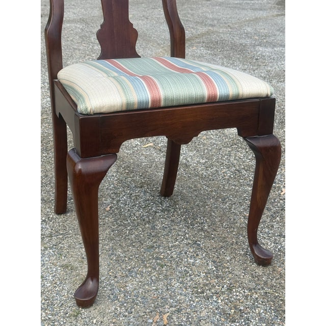 Vintage Pennsylvania House Queen Anne Dining Chairs - A Pair For Sale - Image 9 of 10