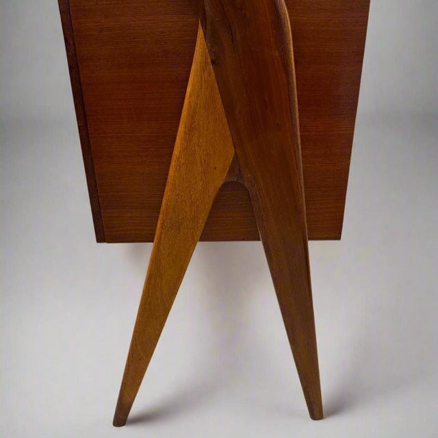 1950s Modernist Four Door Cabinet by Oswaldo Borsani For Sale - Image 12 of 18