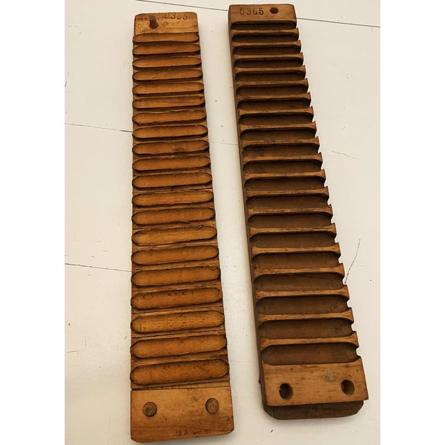 Vintage GDR Wooden Cigar Press Mold from VEB Holzverarbeitungswerk Rennsteig, 1960s For Sale - Image 15 of 18