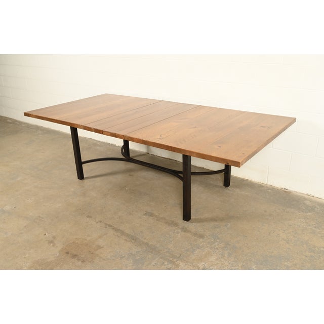L. & J. G. Stickley Mission Oak Arts & Crafts Extension Dining Table For Sale - Image 17 of 17