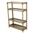 Vintage Boho Shelf Bookcase Bamboo and Smoked Glass, 1960s For Sale - Image 4 of 18