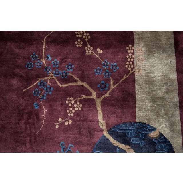 Antique Art Deco Carpet - 7'1" x 13'6" For Sale In New York - Image 6 of 16