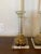 Hollywood Regency Lucite Brass Bronze Lamps - a Pair For Sale - Image 3 of 7