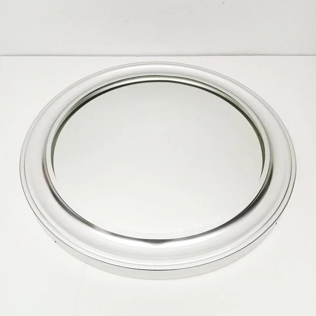 1960s Round Narcissus Style Wall Mirror by Sergio Mazza for Artemide, Italy, 1960s For Sale - Image 5 of 5