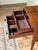 Wood English Regency Rosewood Two-Drawer Drop-Leaf Work Table With Brass and Satinwood Inlay, Circa 1820–1840 For Sale - Image 7 of 11