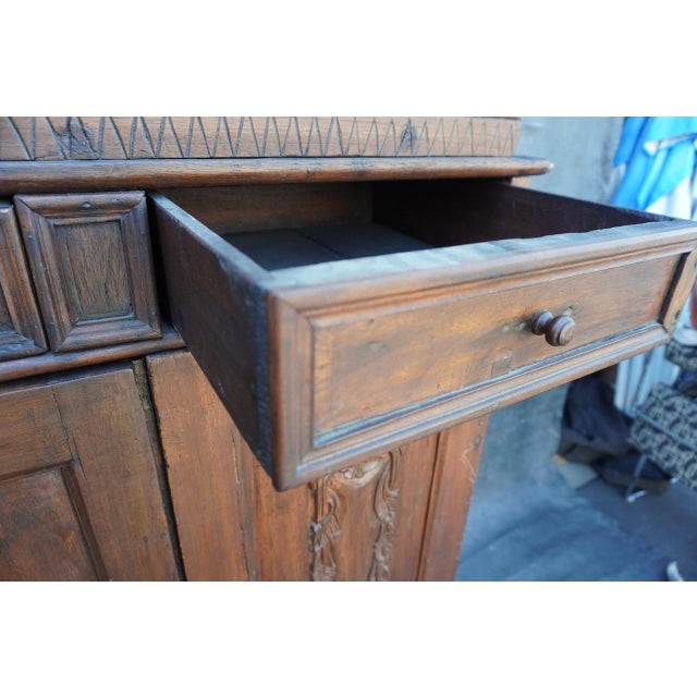 18th Century Spanish Colonial Walnut Cabinet For Sale In Los Angeles - Image 6 of 11