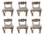 Vintage Danish Oak Dining Chairs by Henning Kjærnulf, 1960s, Set of 6 For Sale