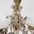 Elaborate Victorian style silver plated table centrepiece with rococo flourishes to the design A large scalloped cut glass...