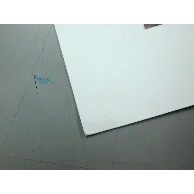 Contemporary Aldo Luongo Embellished Print Liguiria Signed & Numbered 1999 For Sale - Image 3 of 4