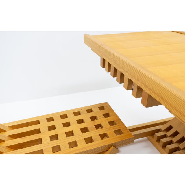 Brown Generation Desk and Chair by Kurt Ziehmer for Gunther Lambert, Germany, 1970s, Set of 2 For Sale - Image 8 of 17