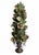 Large Vintage Painted Tole Floral Wall Hanging With Urn, 28” For Sale - Image 10 of 10