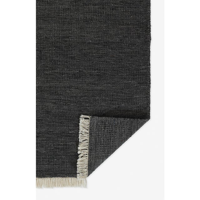 Momeni Cove Charcoal Hand Woven Area Rug 8' X 10' For Sale - Image 9 of 12