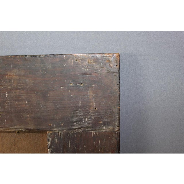 Louis XIII Mirror in Walnut and Light Wooden Marquetry For Sale - Image 11 of 17