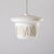 Pendant Lamp in White Glass by Valasske Mezirici, Czechoslovakia, 1960 For Sale - Image 6 of 6