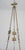 1950s French Art Deco White Alabaster Pendant Light With Dark Veining For Sale - Image 14 of 16
