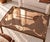 Blush Hand-Etched Desert Mountain Landscape Blush Mirrored Wall Decor For Sale - Image 8 of 10