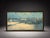 Mid 19th Century Large Framed Winter Countryside Landscape Wall Art, 50” X 27” For Sale - Image 4 of 5