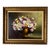 1970's Eric Linnell Floral Still Life Oil on Cnavs Painting, Framed For Sale