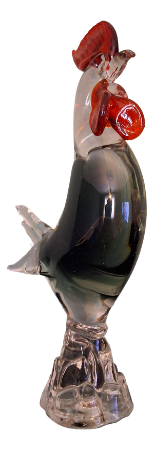 Large Murano Rooster from Made Murano Glass