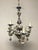 Vintage French Porcelain Flower Chandelier For Sale - Image 15 of 18