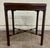 Wood Vintage Georgian Style Chippendale Style Mahogany Tray Top Side Table For Sale - Image 7 of 14