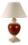 Vintage Table Lamp in Travertine with Marble, 1960s For Sale
