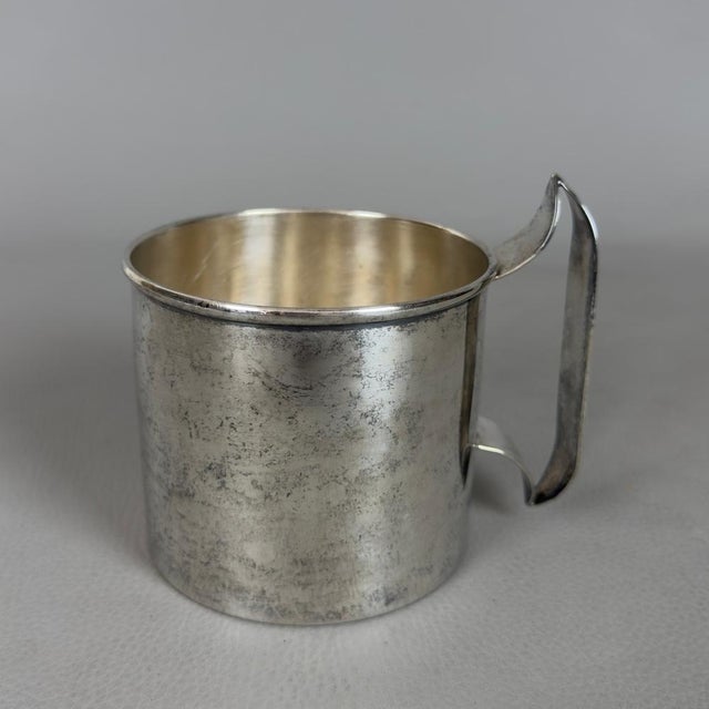 Vintage 800 Silver Milk Jug, 1960s For Sale - Image 3 of 11