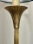 Chapman Manufacturing Company Vintage Chinoiserie "Golden Peaches" Brass Table Lamp For Sale - Image 4 of 11