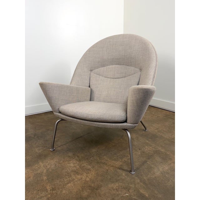 Hans J. Wegner “Oculus” Lounge Chair for Carl Hansen & Søn, Denmark For Sale In Oklahoma City - Image 6 of 18
