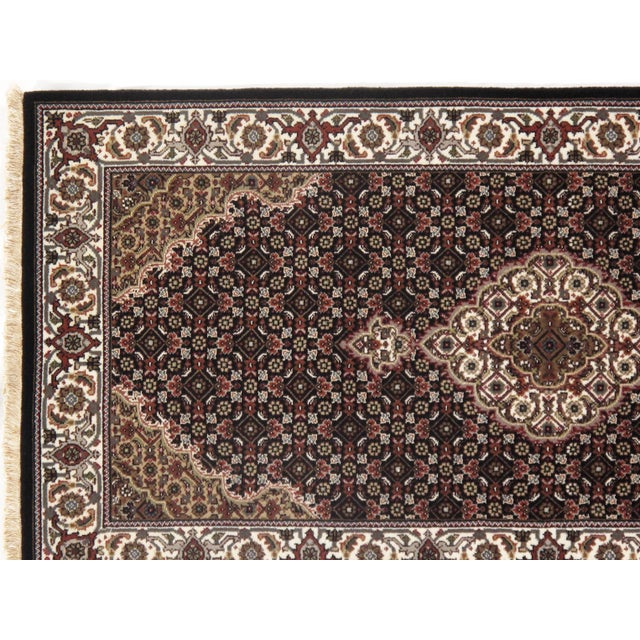 Traditional Pasargad N Y Tabriz Mahi Design Silk & Wool Rug - 2'5" X 4'11" For Sale - Image 3 of 4