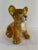 Vintage 1970s Italian Glazed Ceramic Lion Cub Figurine For Sale - Image 13 of 13