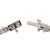 Metal Ladies 14k White Gold Gsi 5.00ct Round Lab Grown Diamond Tennis Bracelet For Sale - Image 7 of 9