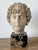 Vintage Boho Cast Marble Bust of Marcus Aurelius For Sale - Image 11 of 12